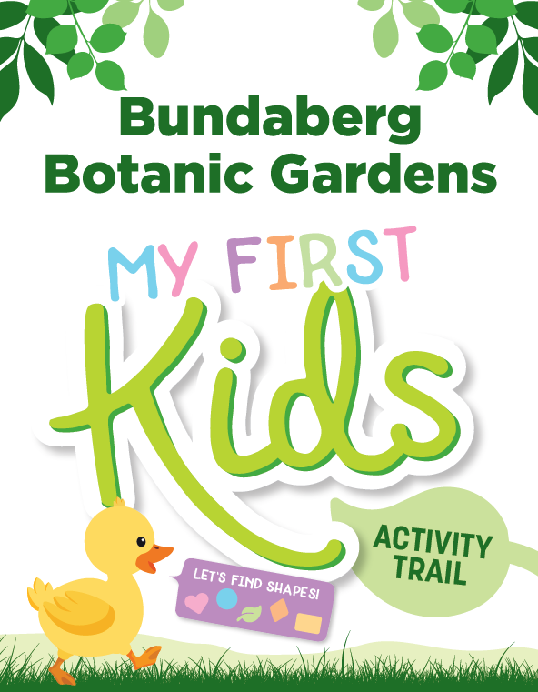 Botanic Gardens kids activity - lets find shapes