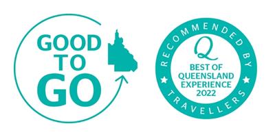 Fairymead House - Good to Go and Best of Queensland Experiences logos