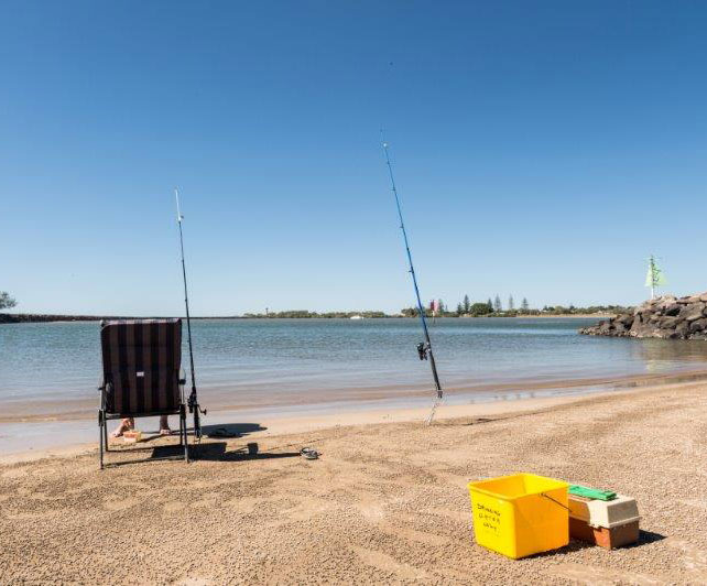 Burnett heads holiday park beach fishing